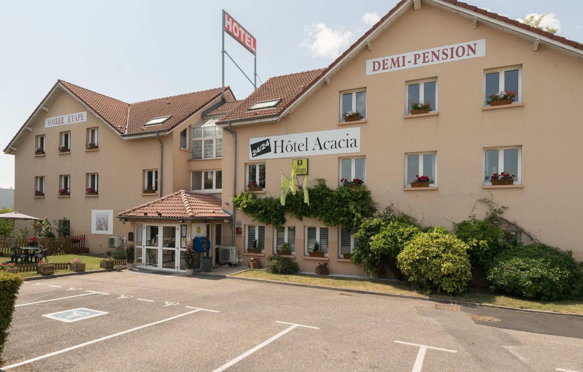 Hotel Acacia Nancy Sud Luneville Moncel-lès-Lunéville Exteriör bild